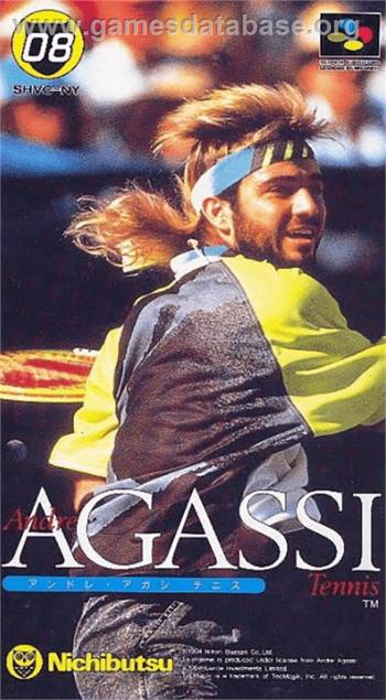 Cover Andre Agassi Tennis for Super Nintendo
